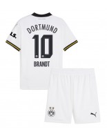 Borussia Dortmund Julian Brandt #10 Kolmaspaita Lasten 2024-25 Lyhythihainen (+ shortsit)